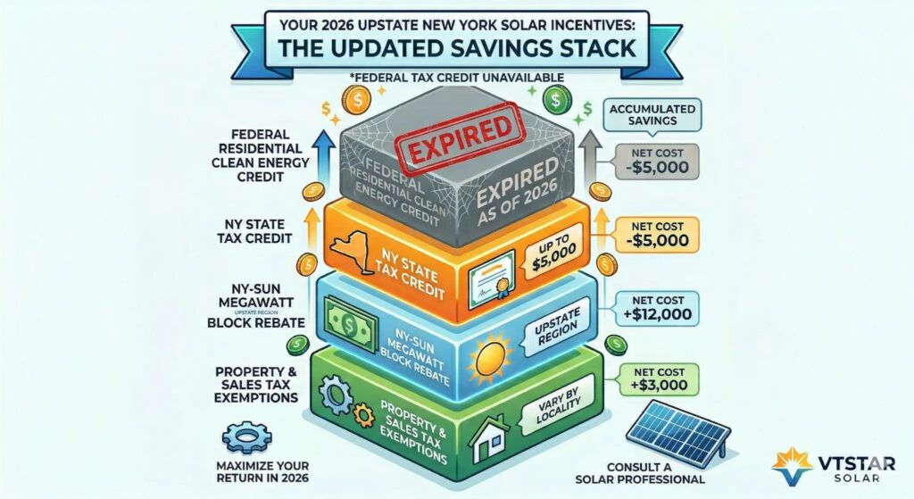 The 2026 upstate new york solar incentive guide: rebates, grants and tax credits Upstate ny solar incentives 2026